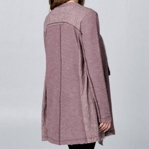 NWT Hummingbird Cascade Draped Open Cardigan Small - Picture 3 of 6